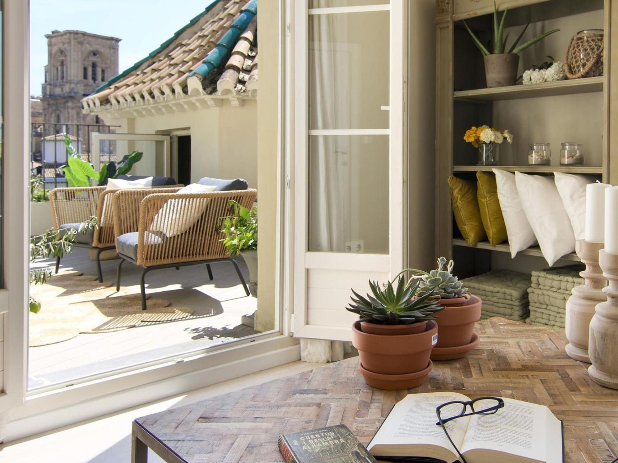 Apartamento Trinidad Deluxe Penthouse Granada Exterior foto